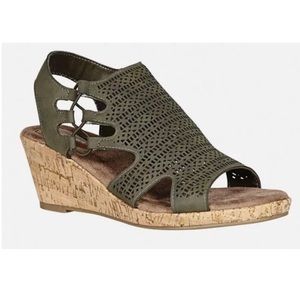 Avenue Cloudwalkers Cork Wedge sandals